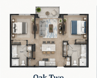 Floor plan thumbnail for 2 bedroom apartment